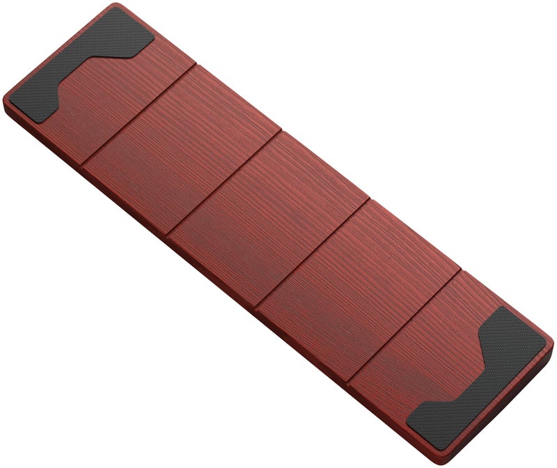 Glorious TKL Wrist Rest - Brown Wooden Wrist Rest - Mechanical Keyboard Wood Ergonomic Palm Rest - 14x4 inches/19mm Thick (GV-87-BROWN) - Image 3